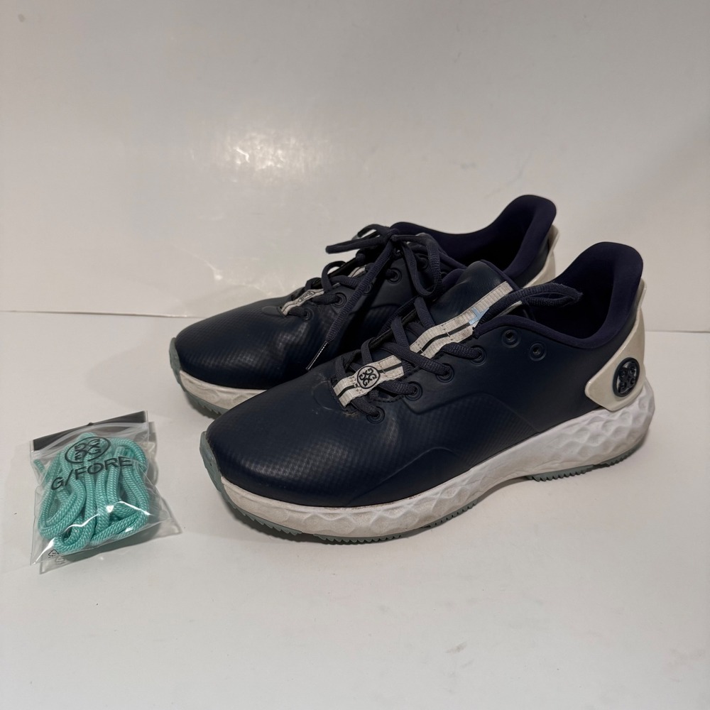 G/FORE Womens MG4+ Golf Shoes 9 Twilight Blue Spikeless G4LA23EF28